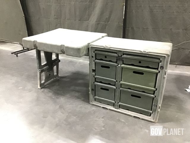 Surplus Hardigg 472-FLD-DESK-TA-137 Field Desk in