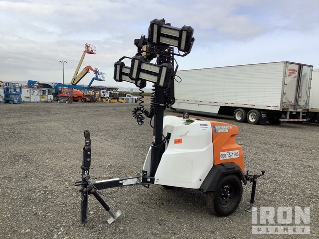 2017 Generac Mlt6s 6 Kw Light Tower Dunnigan California Estados Unidos Ironplanet N º De Articulo4485152
