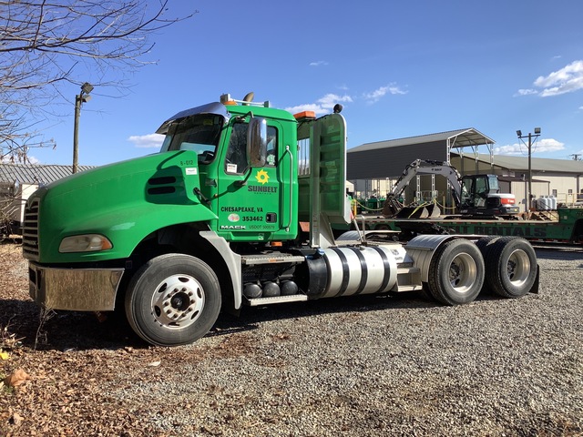 2012 Mack CXU613 6x4 T/A Day Cab Truck Tractor 2012 Mack CXU613 6x4 T/A Day Cab Truck Tractor