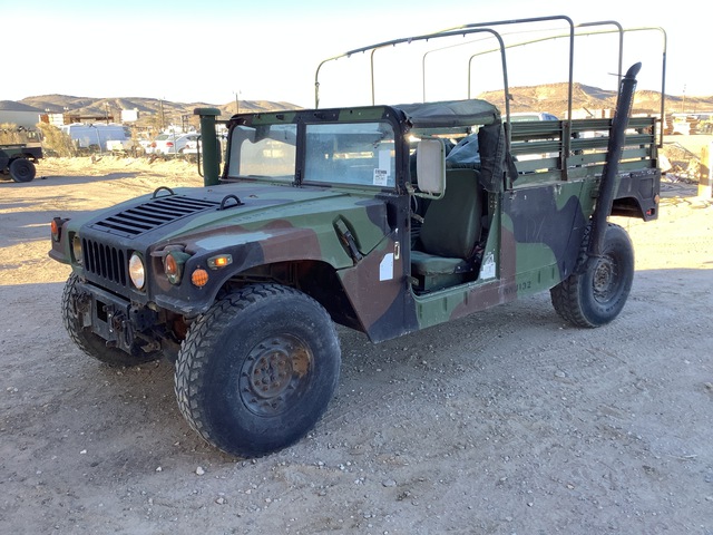 2004 AM General M1123 HMMWV 2 Door w/Truck Body
