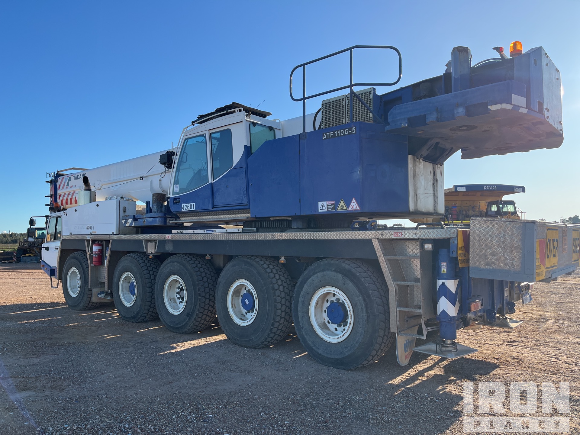 2007 Tadano Faun ATF 110G-5 110 ton 10x6x8 All Terrain Crane in