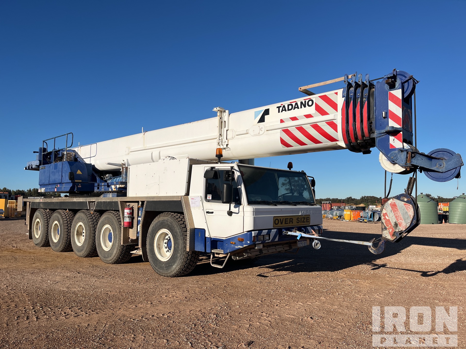 2007 Tadano Faun ATF 110G-5 110 ton 10x6x8 All Terrain Crane in