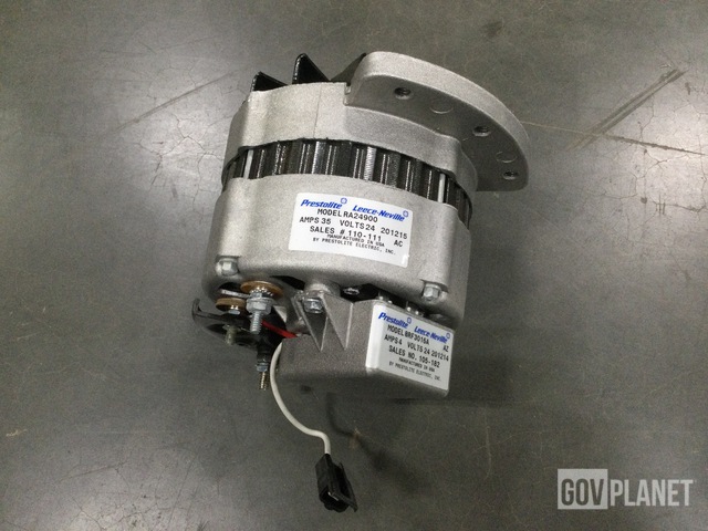 Surplus (5) Prestolite RA24900 Alternators in Chambersburg, Pennsylvania,  United States (GovPlanet Item #4898496)