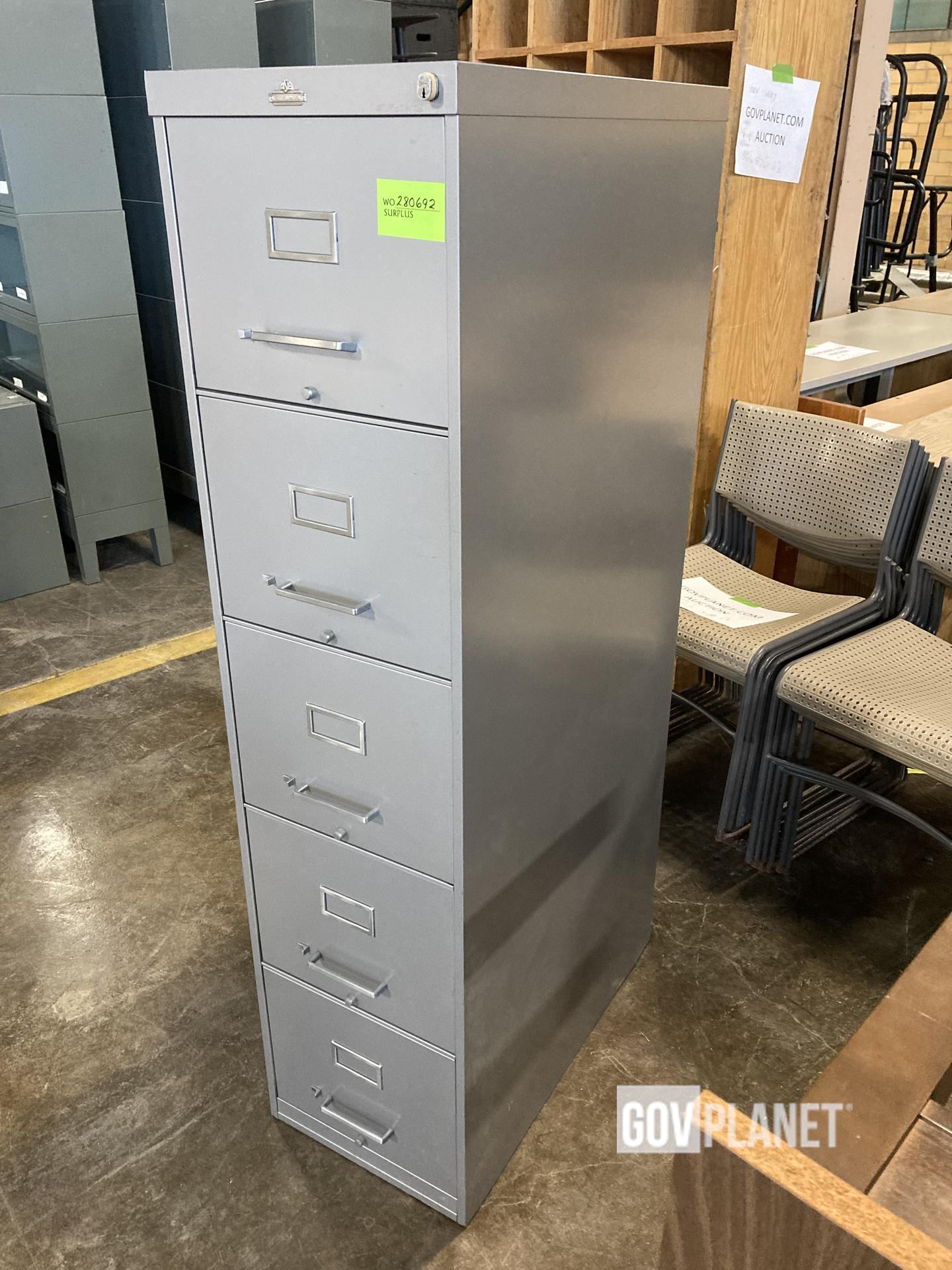 ALL-STEEL ASE File Cabinet 5 Drawer Metal in Indiana, Pennsylvania, United  States (IronPlanet Item #4910488), image size:1440x1920