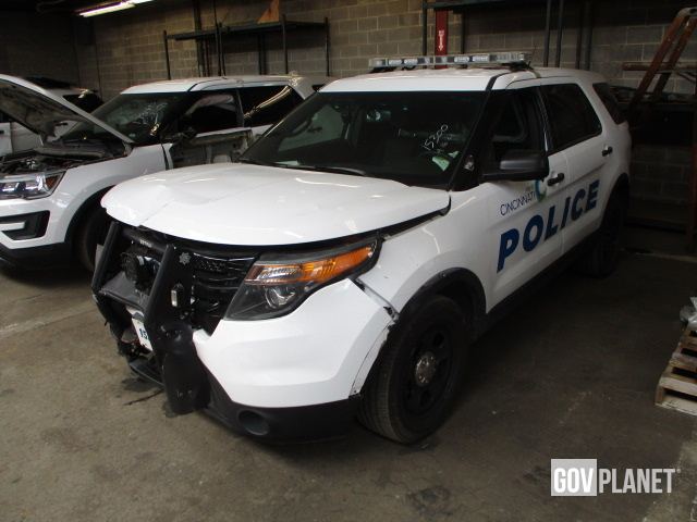 15 Ford Explorer Police Interceptor Suv Salvage In Cincinnati Ohio United States Ironplanet Europe Item