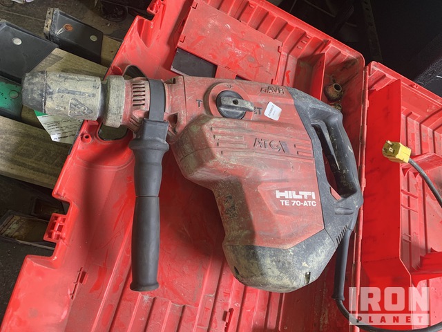 Hilti TE 70-ATC Electric Rotary Hammer, Roanoke, Virginia, Estados Unidos  (IronPlanet N.º de artículo5145536)