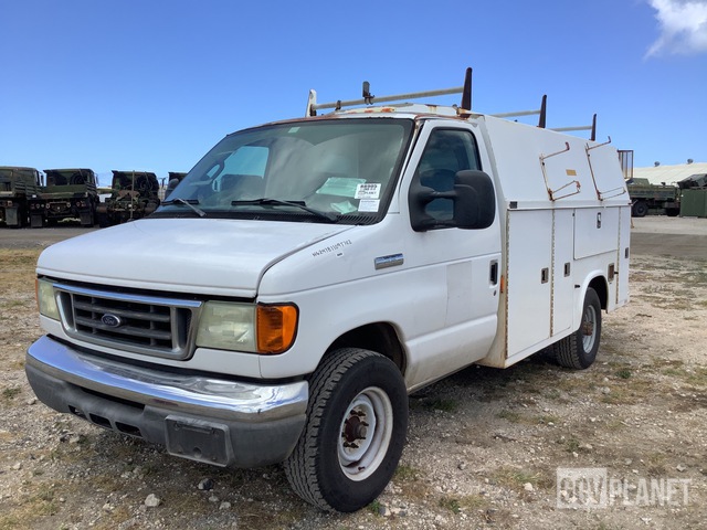 Surplus 06 Ford E 350 Super Duty Utility Truck In Kapolei Hawaii United States Govplanet Item