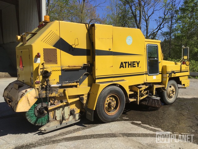 Mobil Sweeper Surplus Athey M-9 Mobil Sweeper Truck in Andover, Connecticut, United ...