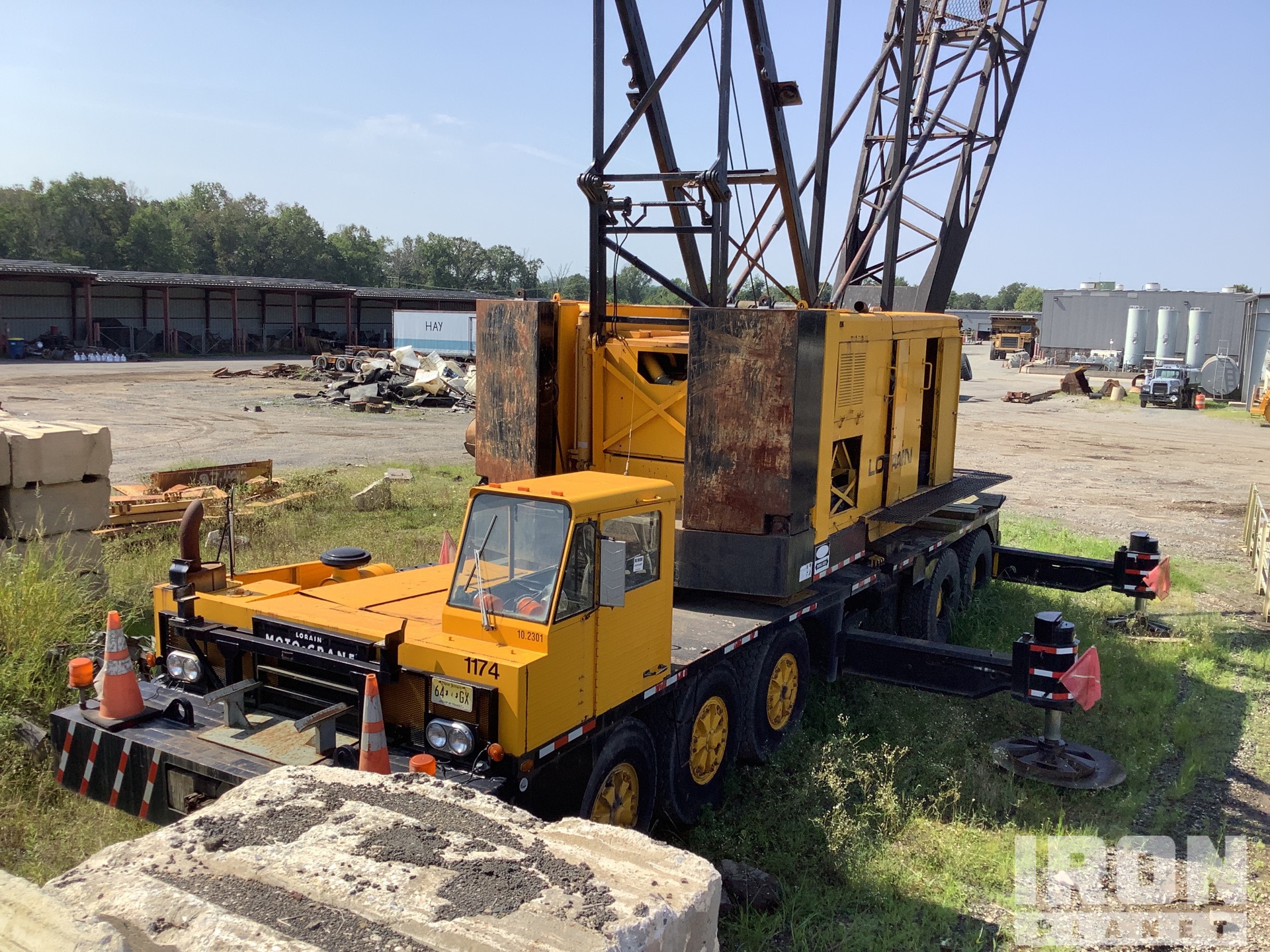 Lorain MC1650 Lattice-Boom Truck Crane in Princeton, New Jersey