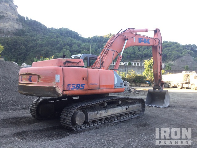 2004 Fiat/Kobelco E385 Track Excavator in Castagniers, Prov.-Alpes