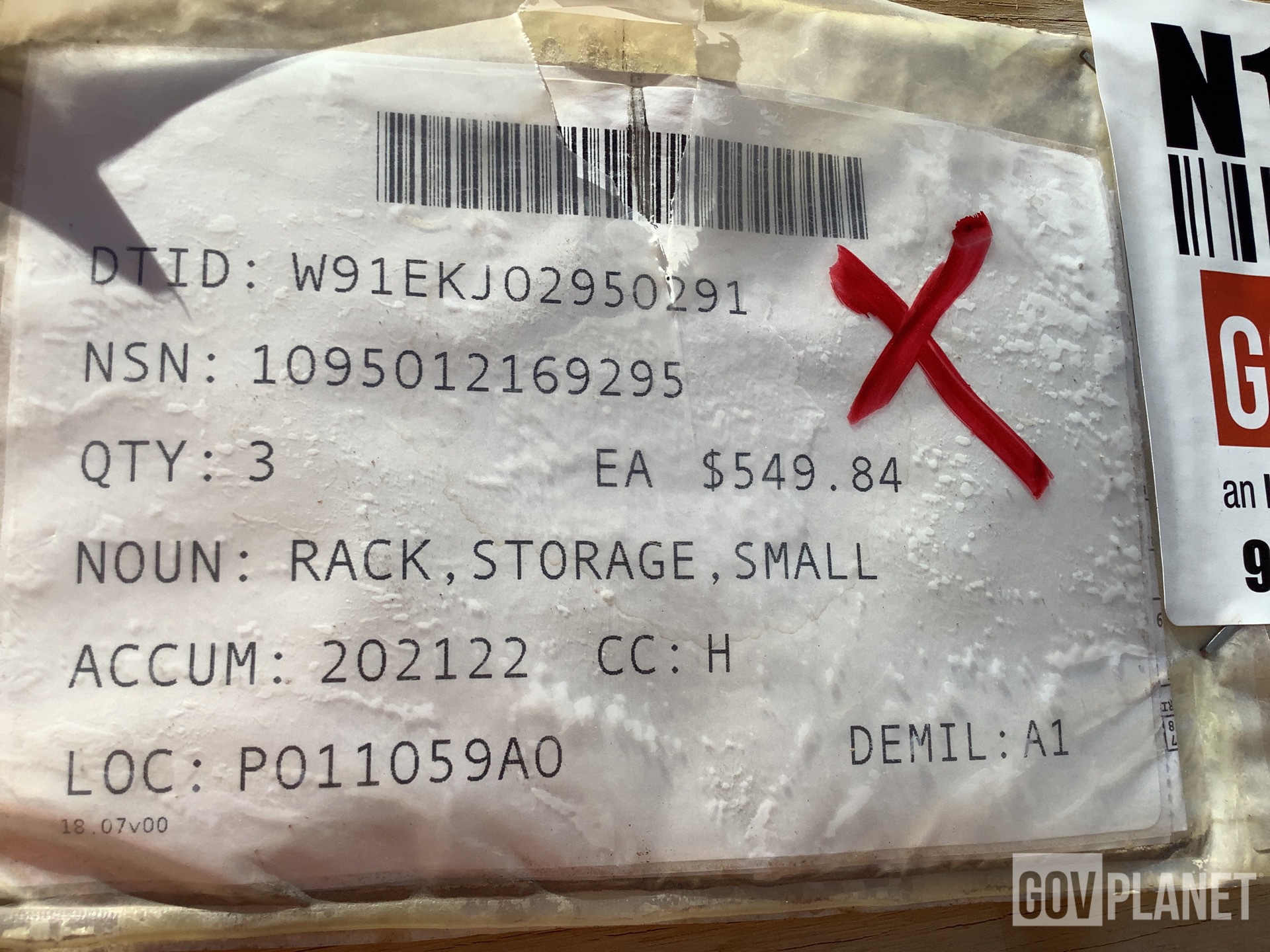 Surplus Shelving in Doyle, California, United States (GovPlanet