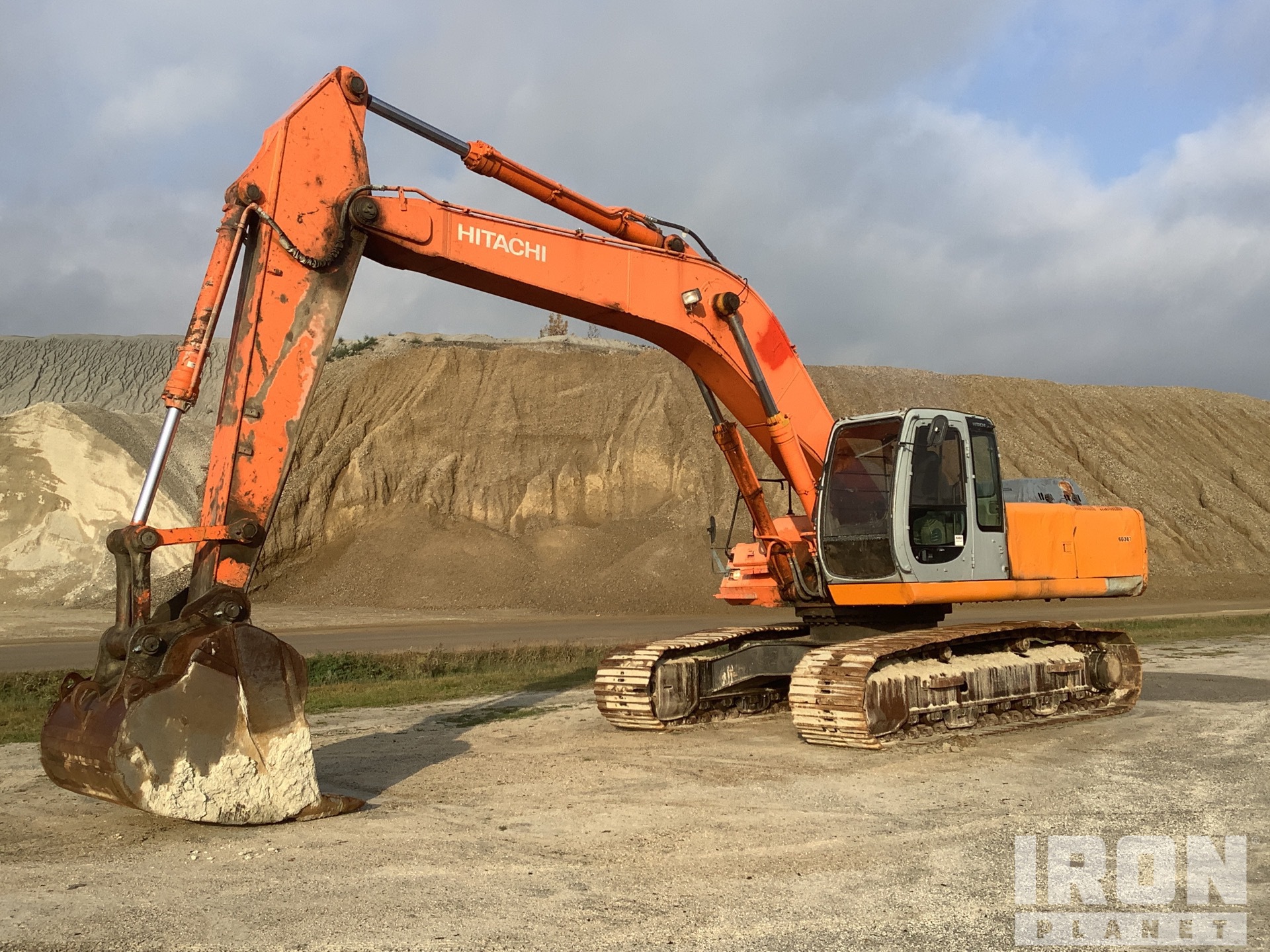 1999 Hitachi EX330LC-5 Track Excavator in Limerick, Maine, United