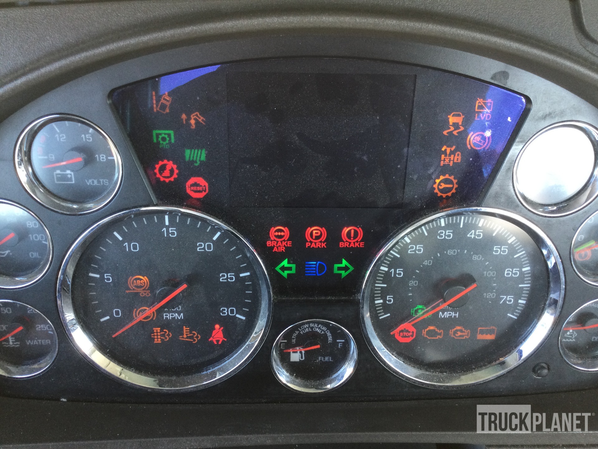 2017 Kenworth T680 Dash Lights Meaning