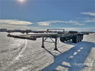 Strick 40 ft Tri/A Container Trailer