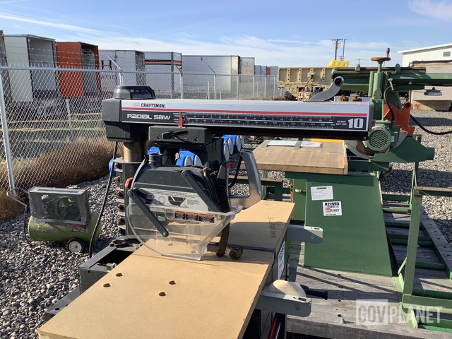 Surplus Craftsman 113.19770 Radial Saw 