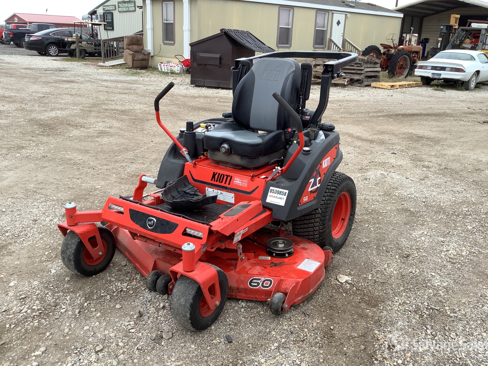 Kioti ZXC60SE Ride-On Lawn Mower in Elmendorf, Texas, United
