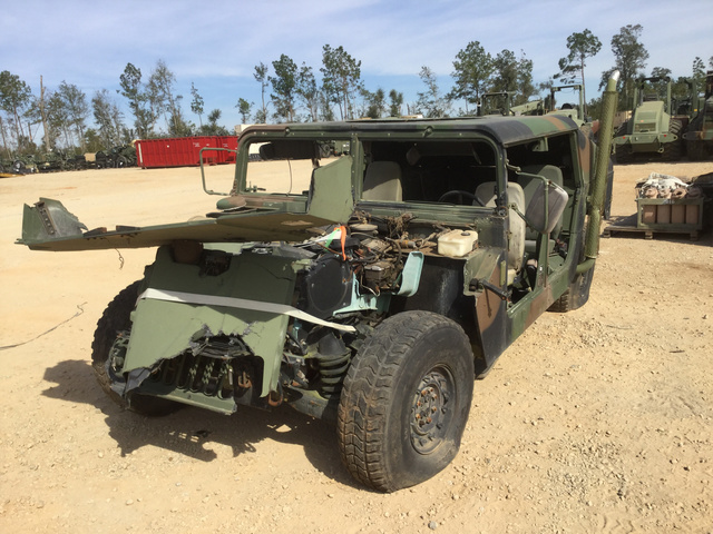 2001 AM General M1045A2 HMMWV 4 Door Hard Top w/Slant Back
