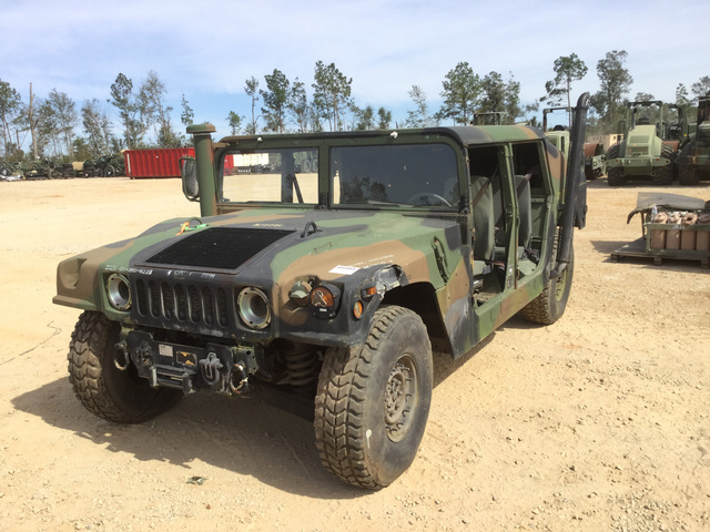 2002 AM General  M1045A2 4 Door Hard Top w/Slant Back