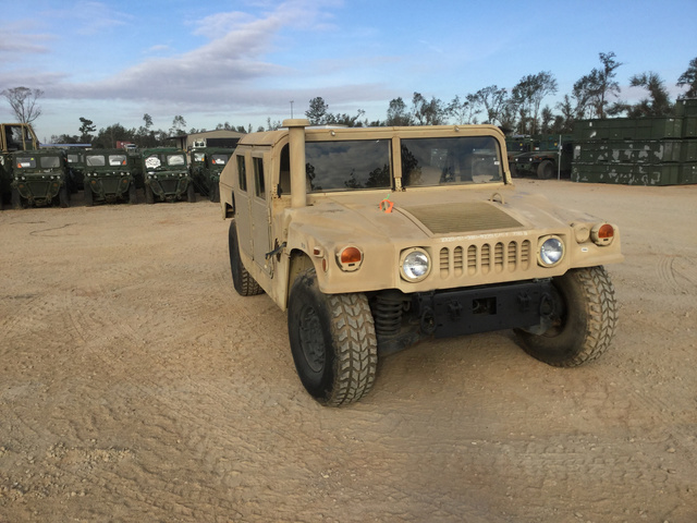 2001 AM General M1045A2 HMMWV 4 Door Hard Top w/Slant Back