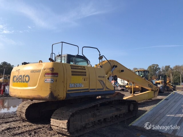 2015 (unverified) Kobelco SK260-9 Long Reach Excavator in