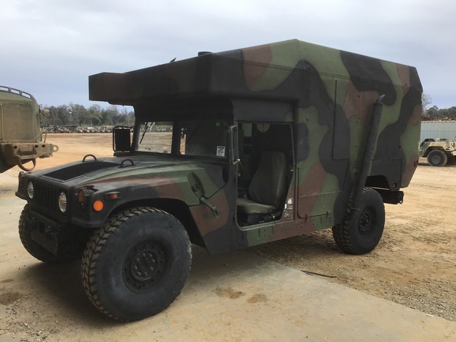 2001 AM General M997A2 HMMWV 2 Door Hard Top w/Ambulance Body