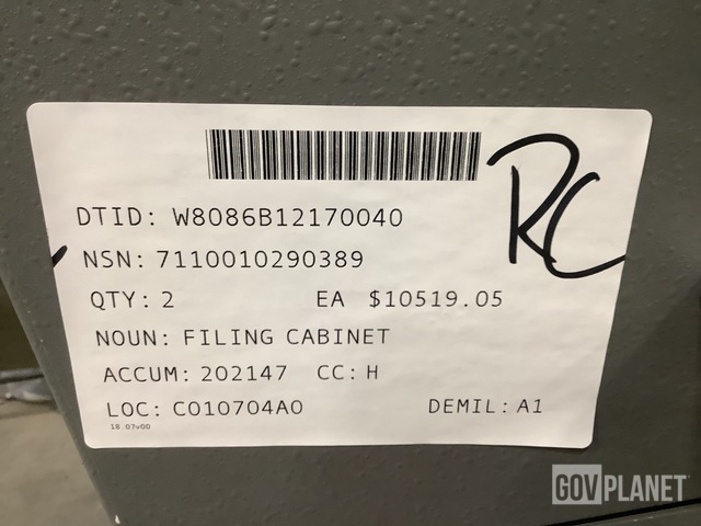 Surplus (4) Mosler Filing Cabinet Safes in Chambersburg