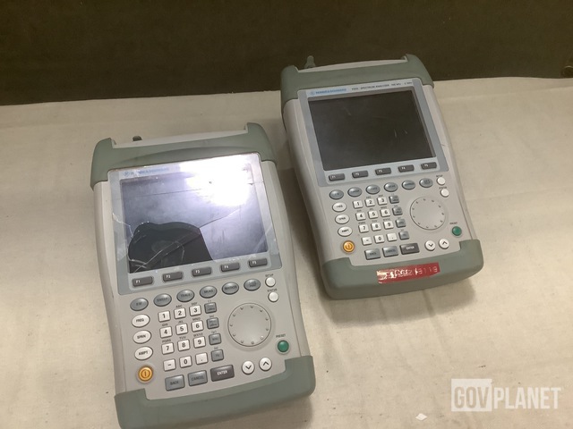 Surplus (2) Rohde & Schwarz FSH3 Handheld Spectrum Analyzers in North ...