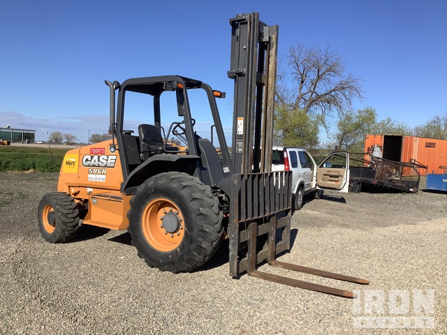 2015 Case 586H 8000 lb 4x4 Rough Terrain Forklift in Dunnigan ...