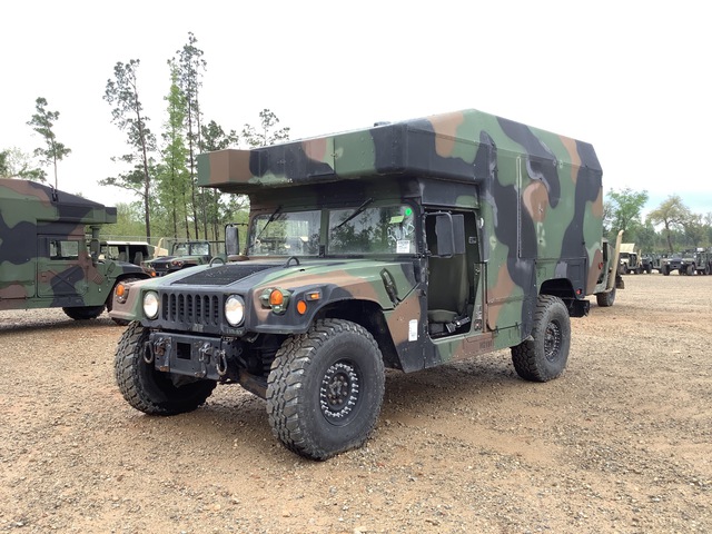 2001 AM General M997A2 HMMWV 2 Door Hard Top w/Ambulance Body