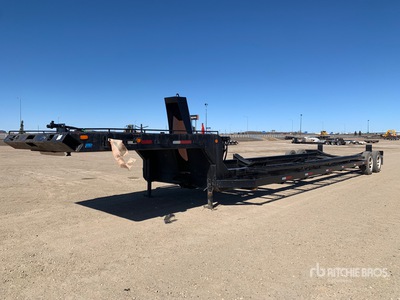 1985 Scona 45 ft T/A Tank Cradle Trailer