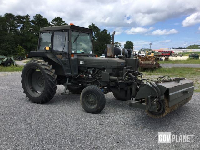 Surplus Ford New Holland 6610 Broom Tractor In Cullman Alabama United States Govplanet Item