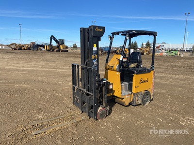 2008 Bendi B30E180D Series II 3000 lb Electric Forklift