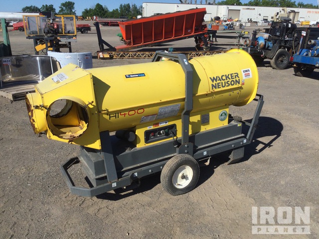2015 Wacker HI400HD 400000 BTU Ducted Space Heater in Bolton, Ontario,  Canada (IronPlanet Item #5719727)