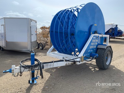 2015 Southern Irrigation SW6010 S/A Water Transfer Hose Reel Trailer
