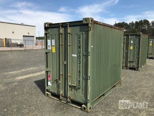 Surplus Charleston Marine CMCI 115A Quadcon Storage Container in Butner ...