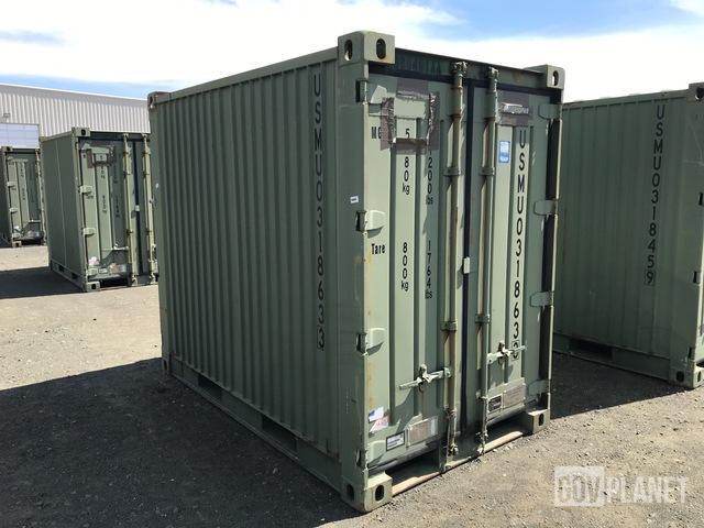 Surplus Charleston Marine CMCI 115A Quadcon Storage Container in Butner ...