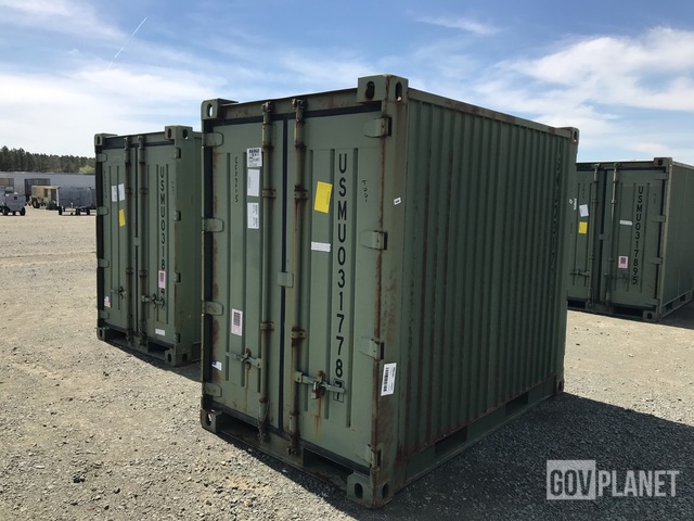 Surplus Charleston Marine CMCI 115 Quadcon Storage Container in Butner ...