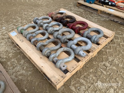 Quantity of (12) 25 Ton Shackle