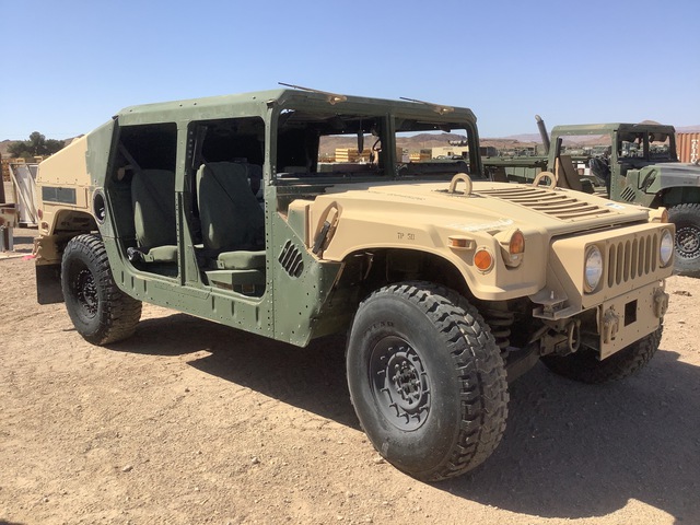 AM General M1167 HMMWV 4 Door Hard Top w/Slant Back