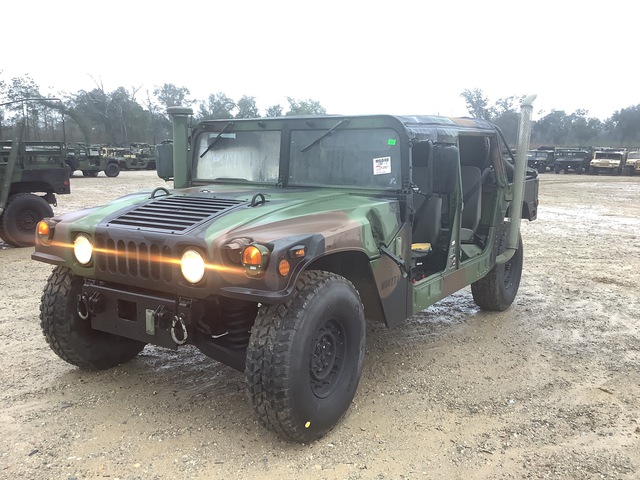2004 AM General M1123 HMMWV 4 Door Soft Top w/Truck Body