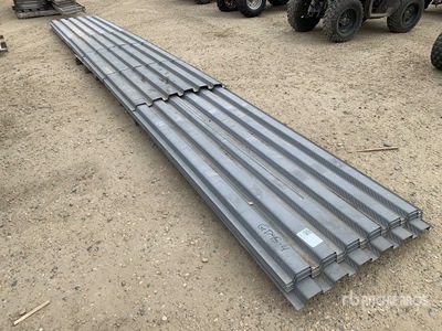 Quantity of (5) 36 in x 24 ft Decking