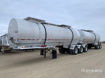 1992 Westank Super B-Train Lead Asphalt Tank Trailer