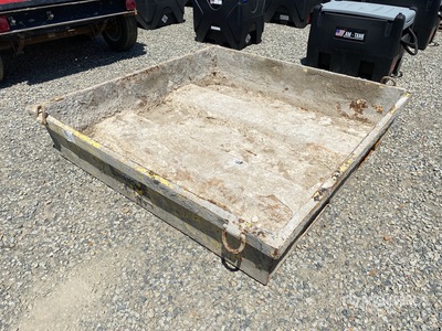 6 ft x 6 ft Concrete Washout Pan