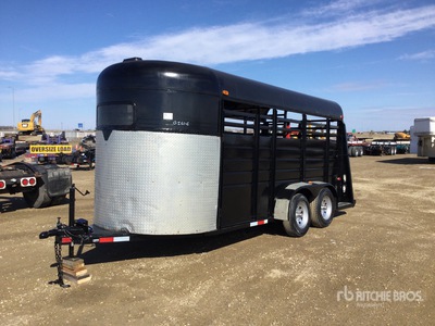 1980 Kiefer Built T/A Horse Trailer