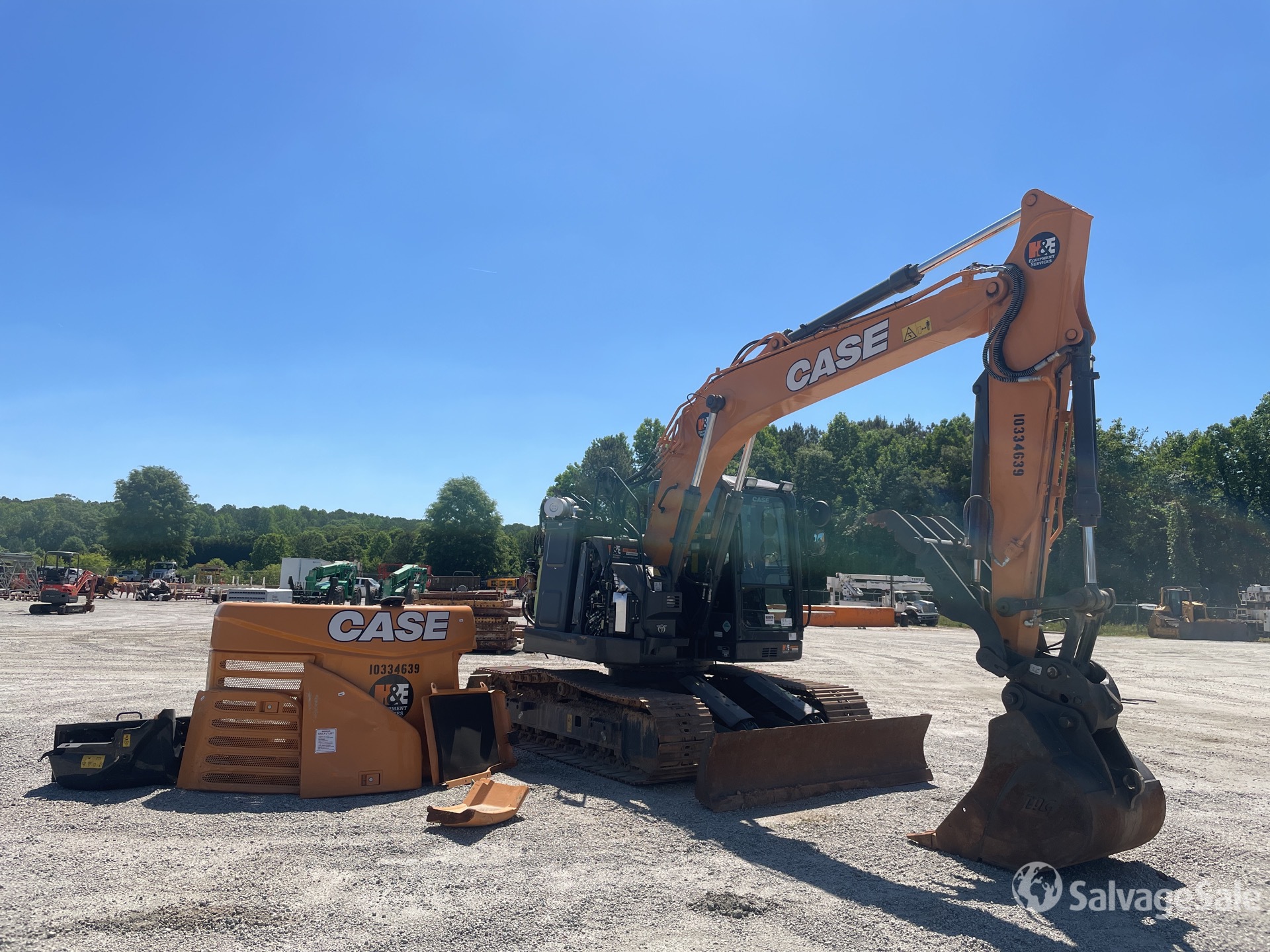 2021 (unverified) Case CX145D SR Tracked Excavator in Newnan