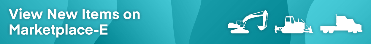 Just Added Equipment – Marketplace-E