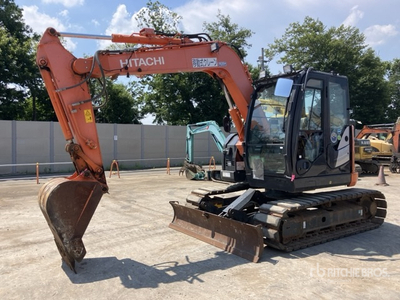 2017 Hitachi ZX75US-5B Rupsgraafmachine