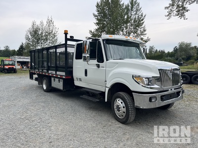 2015 International Terrastar SFA 4x4 Sleeper Autocarro cassone fisso