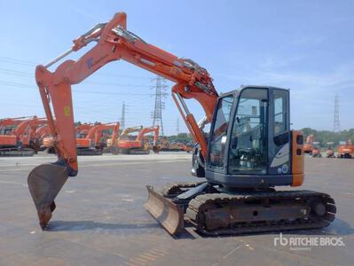 2015 Hitachi ZX75UR-5B Tracked Excavator