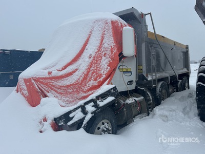2018 Peterbilt 567 8x4 Tri/A Dump Truck (Inoperable)